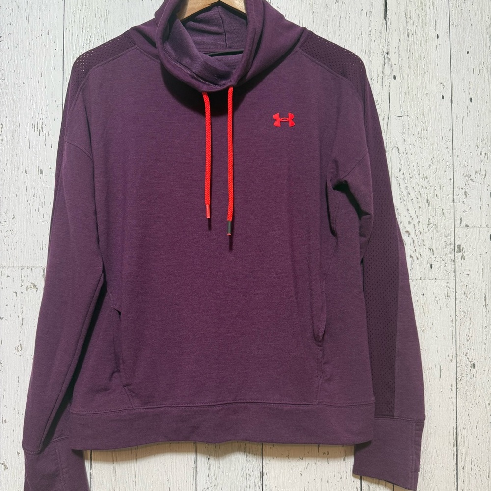 Under Armour women’s shirt in Purple with Red Accents